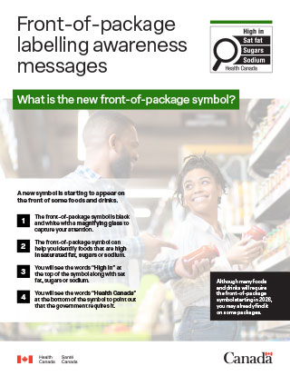 front of package symbol